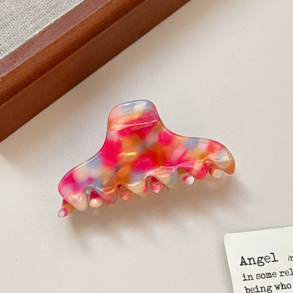 Wholesale Handmade Geometric Acetic Acid Hair Clips For Women