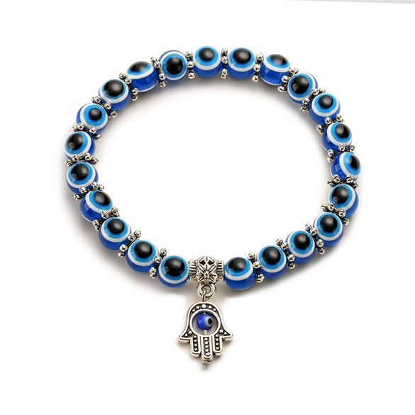 Wholesale Handmade Geometric Agate Stone Beads Stretch Rope Bracelet Unisex