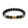 Wholesale Handmade Geometric Agate Stone Beads Stretch Rope Bracelet Unisex