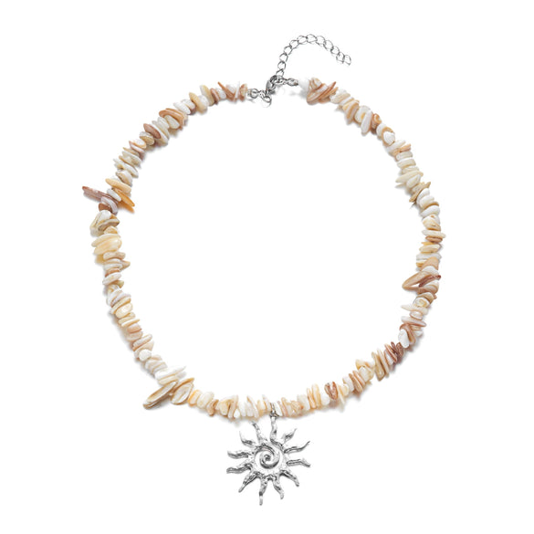 Wholesale Handmade Geometric Alloy Beaded Choker Necklace For Women And Unisex