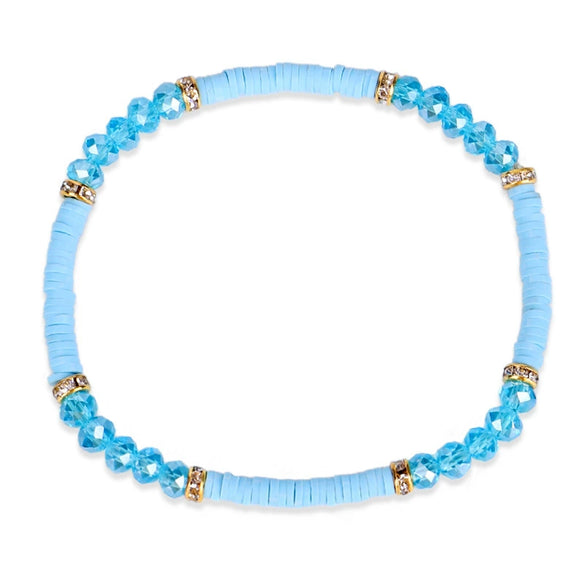 Wholesale Handmade Geometric Ceramic Beaded Bracelet For Women
