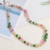 Wholesale Handmade Geometric Copper Natural Stone Beaded Women's Bracelet