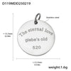Wholesale Handmade Geometric Fivepointed Star And Ferris Wheel Pendant Necklace For Women Titanium Steel 18K Gold Plated