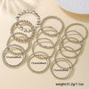 Wholesale Handmade Geometric Fivepointed Star Beads Bracelet Set
