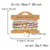 Wholesale Handmade Geometric Glass Shell Bead Bracelet Unisex Jewelry