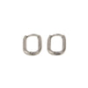Wholesale Handmade Geometric Minimalist Women's Stainless Steel 18K Gold Plated Ushaped Earrings