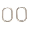 Wholesale Handmade Geometric Minimalist Women's Stainless Steel 18K Gold Plated Ushaped Earrings