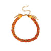Wholesale Handmade Geometric Stainless Steel 18K Electroplated Tassel Chain Bracelet For Women