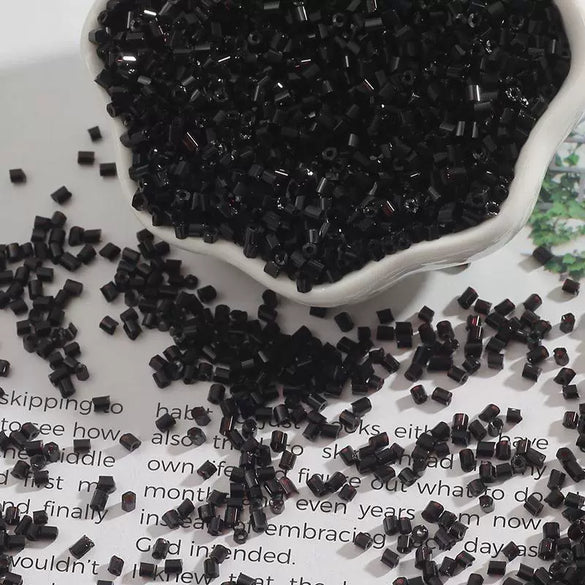 Wholesale Handmade Glass And Silver Tube Beads Clothing Accessories