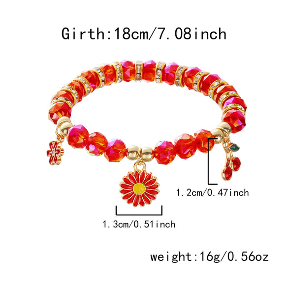 Wholesale Handmade Glass Animal Zodiac Style Bracelet And Anklet For Women