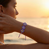 Wholesale Handmade Glass Flower Bracelet And Anklet For Women