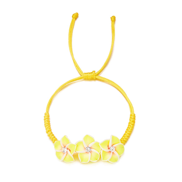 Wholesale Handmade Glass Flower Bracelet And Anklet For Women