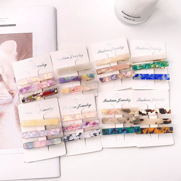 Wholesale Handmade High Sense Acetic Acid Women's Duckbill Hairpin