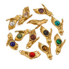 Wholesale Handmade Jewelry Stainless Steel Geometric Style With Natural Stone And 18K Gold Plated