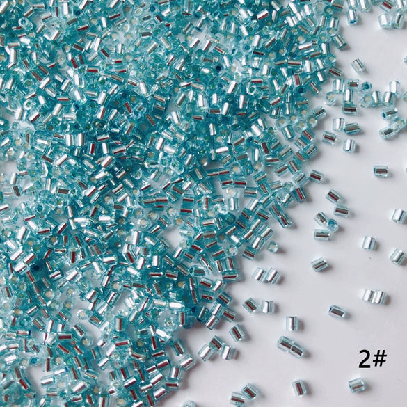Wholesale Handmade Loose Tube Beads Glass Glaze Material For Diy Jewelry Accessories