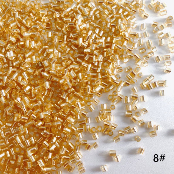 Wholesale Handmade Loose Tube Beads Glass Glaze Material For Diy Jewelry Accessories