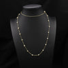 Wholesale Handmade Natural Pearl Sweater Chain With Long Pendant Retro Geometric Style Nonfading Electroplated Jewelry For Women