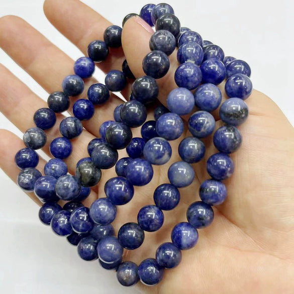Wholesale Handmade Natural Stone Agate Beaded Bracelet With Geometric Pattern
