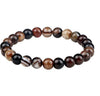 Wholesale Handmade Natural Stone Agate Beaded Bracelet With Geometric Pattern
