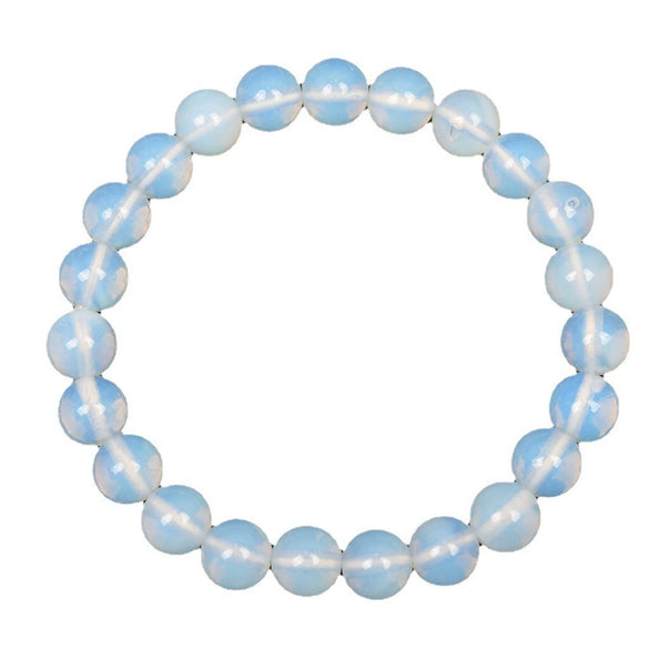 Wholesale Handmade Natural Stone Agate Beaded Bracelet With Geometric Pattern