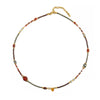 Wholesale Handmade Natural Stone And Czech Beads Geometric Style Women's Necklace