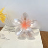 Wholesale Handmade Plastic Resin Egg Flower Hairpin For Women High Level Elegant Hair Accessories