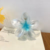 Wholesale Handmade Plastic Resin Egg Flower Hairpin For Women High Level Elegant Hair Accessories