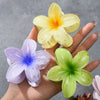 Wholesale Handmade Plumeria Clip Women's Highend Hair Accessories