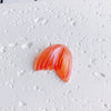 Wholesale Handmade Resin And Plastic Fishtail Stud Earrings With Magic Color Gradient Natural Style And Environmental Protection Treatment