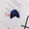 Wholesale Handmade Resin And Plastic Fishtail Stud Earrings With Magic Color Gradient Natural Style And Environmental Protection Treatment
