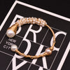 Wholesale Handmade Retro Natural Freshwater Pearl Electroplated Bracelet For Women