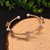 Wholesale Handmade Retro Natural Freshwater Pearl Electroplated Bracelet For Women