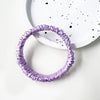 Wholesale Handmade Silk Hair Tie For Women High Elasticity Mulberry Silk Nonpulling Ponytail Head Flower Hair Rope