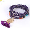 Wholesale Handmade Simple Style Natural Stone And Copper Dream Catcher Bracelet Gold Plated