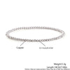 Wholesale Handmade Stackable Elastic Cord Bracelet Set With Round Beads Copper Platinum Plated