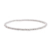 Wholesale Handmade Stackable Elastic Cord Bracelet Set With Round Beads Copper Platinum Plated