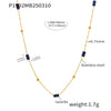 Wholesale Handmade 316L Stainless Steel And Tiger's Eye Beaded Cross Necklace With Geometric Pattern For Women
