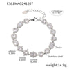 Wholesale Handmade Stainless Steel And Zircon Geometric Starry Sky Bracelet Set For Women Pvd Plated 18K Gold Color Retention