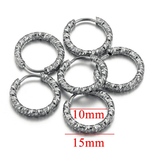 Wholesale Handmade Stainless Steel Geometric Electroplated Earrings With Original Design
