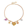 Wholesale Handmade Stainless Steel Starfish Pendant Rope Necklace For Women In Ins Style
