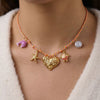 Wholesale Handmade Stainless Steel Starfish Pendant Rope Necklace For Women In Ins Style