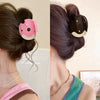 Wholesale Handmade Sweet Fruit Donut Shaped Acetic Acid Hair Grab Clip For Women