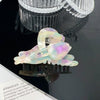 Wholesale Handmade Sweet Style Acetic Acid Women's Flower Shark Hair Clip