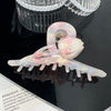 Wholesale Handmade Sweet Style Acetic Acid Women's Flower Shark Hair Clip