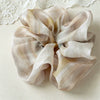 Wholesale Handmade Tiedye Chiffon Hair Ring For Women And Girls