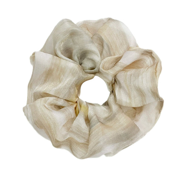 Wholesale Handmade Tiedye Chiffon Hair Ring For Women And Girls