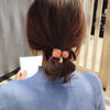 Wholesale Handmade Vintage Hair Accessories For Female Rubber Band Amber Hair Rope Crystal Hair Band And Large Intestine Hair Ring