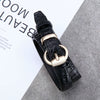Wholesale Handmade Vintage Women's Genuine Crocodile Leather Belt