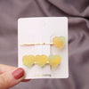Wholesale Handmade Women's Cute Heartshaped Star Hairpin Soft Clay Duck Clip