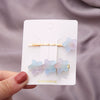 Wholesale Handmade Women's Cute Heartshaped Star Hairpin Soft Clay Duck Clip